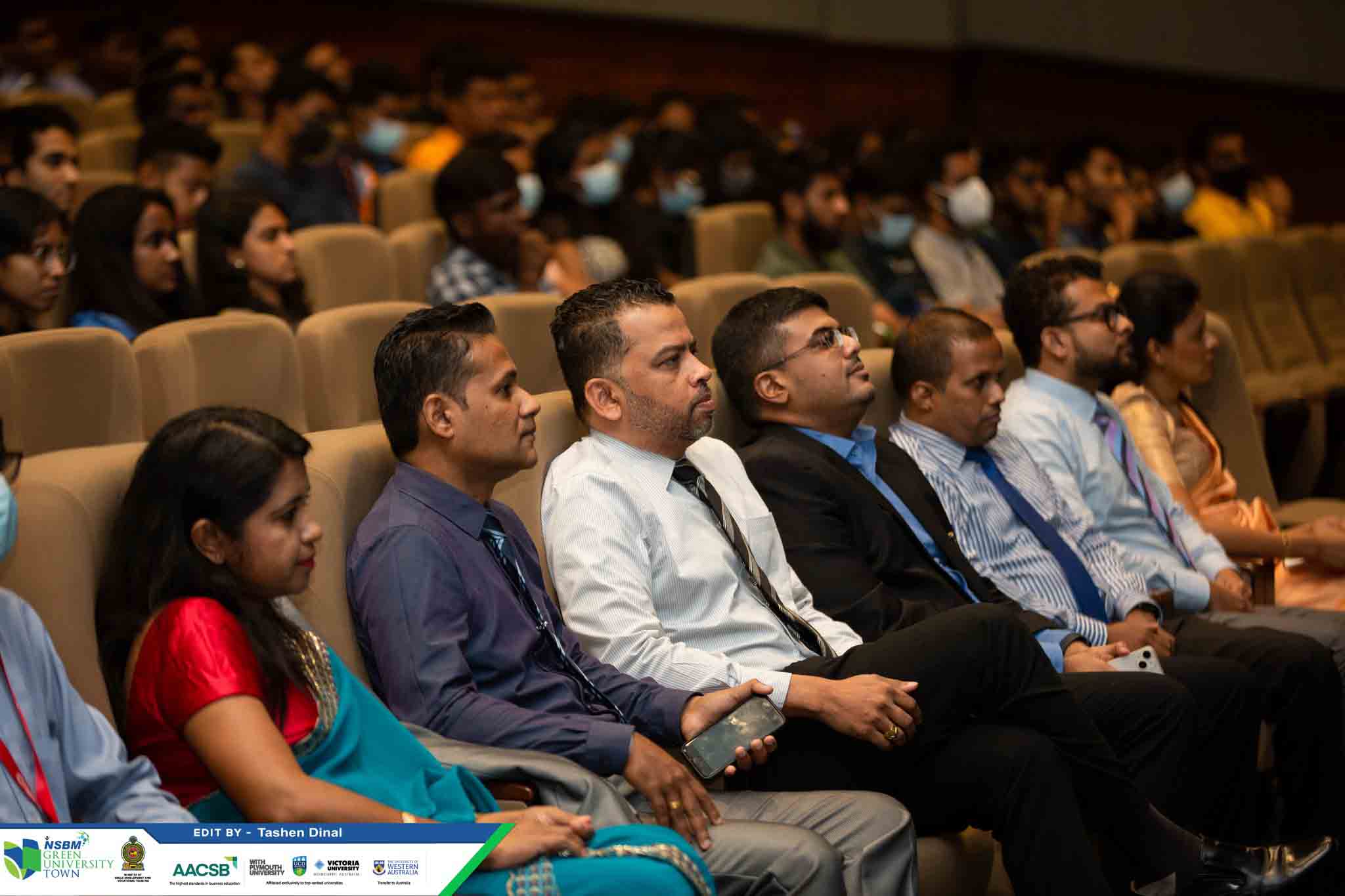 Audience gathered in the auditorium at IEEE Day 2022